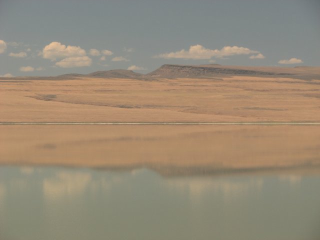 Reflection in Abert Lake